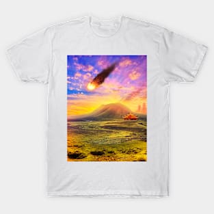 Japanese Building Land T-Shirt